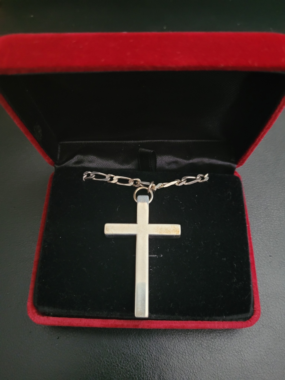 Buffy The Vampire Slayer Rare Silver Cross Pendant Necklace - Classic Silver 925